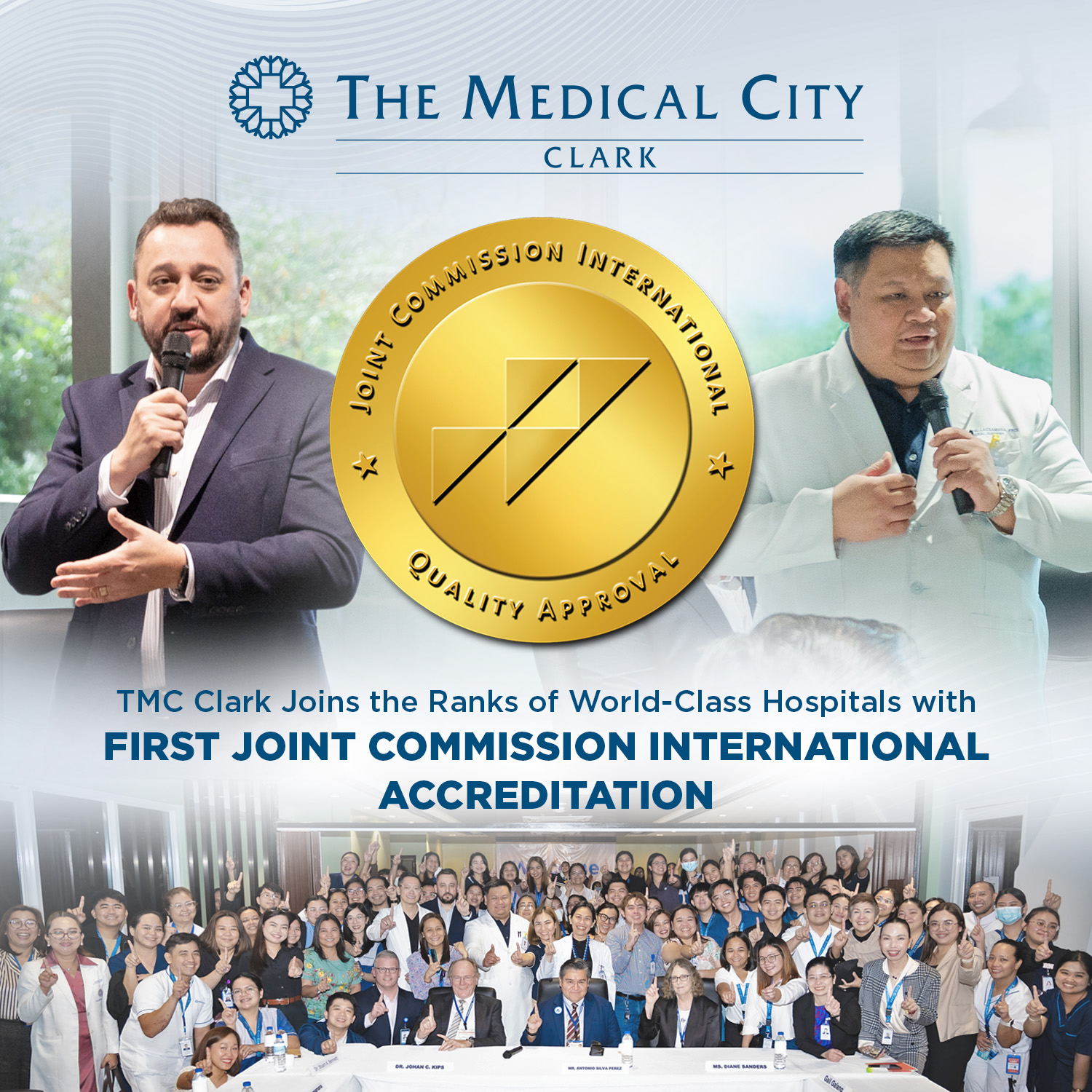 The Medical City Clark Secures the Prestigious Gold Seal® of Approval from Joint Commission International