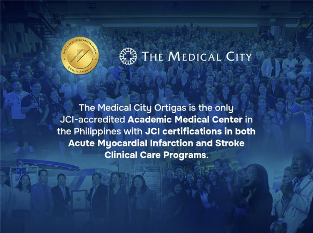 The Medical City earns JCI Academic Medical Center status, tops in Certified Clinical Programs