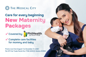 The Medical City welcomes every kind of pregnancy with new all-in maternity package promo